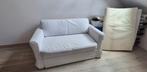 Slaapbank ikea ektorp, Huis en Inrichting, Slaapkamer | Slaapbanken, Ophalen, Gebruikt, Wit, Tweepersoons