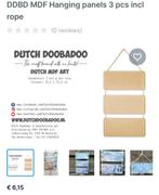 Mdf ddbd hang planken met touw, Ophalen of Verzenden, Zo goed als nieuw, Overige thema's, Pons of Mal