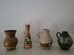 Vintage keramieken vaasjes jaren 60, Ophalen of Verzenden