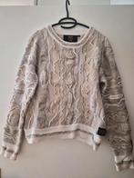 Carlo Colucci Trui – Maat L (valt als S) – Wintertrui, Beige, Ophalen of Verzenden, Zo goed als nieuw, Maat 36 (S)