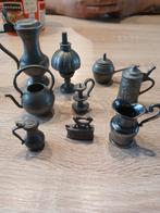 Tinnen letterbak miniaturen, Ophalen of Verzenden