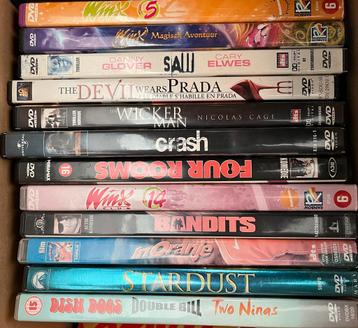 DVD’s verschillende titels 