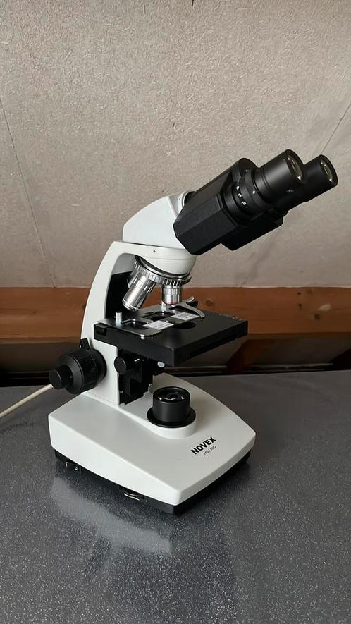Novex-B microscoop, Audio, Tv en Foto, Optische apparatuur | Microscopen, Zo goed als nieuw, Biologische microscoop, 400x tot 1000x