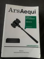 ArsAequi Staats- & Bestuursrecht 1849-2019 6e druk, Boeken, Studieboeken en Cursussen, Ophalen of Verzenden, Gelezen, WO, Derk Bunschoten
