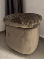 Riviera maison poef als nieuw, Huis en Inrichting, Banken | Voetenbanken en Poefen, Ophalen of Verzenden, Zo goed als nieuw, Rond