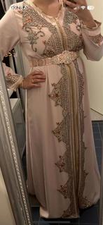 Takchita Marokkaanse Jurk - Maat L/XL, Ophalen of Verzenden, Gedragen, Maat 42/44 (L), Beige