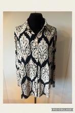 Zwart-wit Paisley Blouse - Maat XXL, Ophalen of Verzenden, Zo goed als nieuw, Maat 46/48 (XL) of groter, Zwart