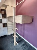 Unieke hoogslaper 170cm, stoer en design kinderbed., Ophalen, Hoogslaper, 160 tot 180 cm, 190 cm of minder