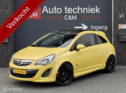 Opel Corsa 1.6-16V T Color Edition/150PK/UNIEK/PANORAMADAK/, Auto's, Opel, Bedrijf, Corsa, ABS, Airbags, Airconditioning, Alarm