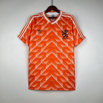 Nederland retro thuis shirt 1988 van Basten Rijkaard Gullit