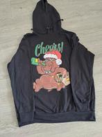 HOODIE KERST TRUI XL GEHEEL NIEUW!, Ophalen, Nieuw, Maat 56/58 (XL), Zwart