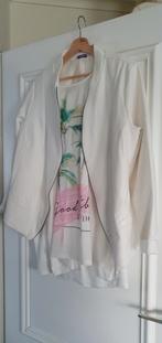 2 delig jasje met shirtje valt als 50/52, Ophalen of Verzenden, Zo goed als nieuw