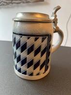 Duitse Bierpul met Deksel, Antiek en Kunst, Antiek | Keramiek en Aardewerk, Ophalen of Verzenden