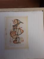 MEISJE MET MANDJE B8J KUIKENS  1937/ HUMMEL, Verzamelen, Ansichtkaarten | Themakaarten, Ophalen of Verzenden