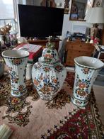 Kaststel polychroom delfs aardewerk  nummer 456, Antiek en Kunst, Ophalen