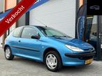 Peugeot 206 1.4 XT | AUTOMAAT | NAP | AIRCO |, Auto's, Peugeot, Blauw, Bedrijf, 75 pk, Elektrische ramen