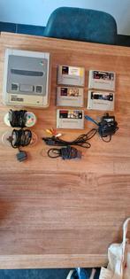 Super Nintendo (SNES) - Compleet!, Spelcomputers en Games, Ophalen of Verzenden, Gebruikt, Met 2 controllers, Met games
