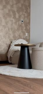 Salon tafel POPETA antiek brons, Huis en Inrichting, Tafels | Salontafels, Ophalen, Gebruikt, Rond, 50 tot 100 cm