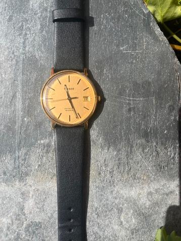 Gouden 14k Vintage TISSOT Seastar horloge-loopt perfect beschikbaar voor biedingen