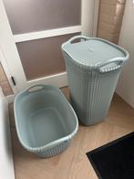 Curver knit wasmanden set 57 + 40 liter, Ophalen, Gebruikt