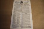 Amsterdamsche Courant - Zeldzaam exemplaar uit 1844 !!, Boeken, Tijdschriften en Kranten, Ophalen of Verzenden, Gelezen