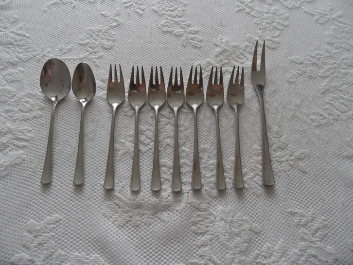 gero zilduro 735 (grandetti) bestekaanvulling, Antiek en Kunst, Antiek | Bestek, Ophalen of Verzenden