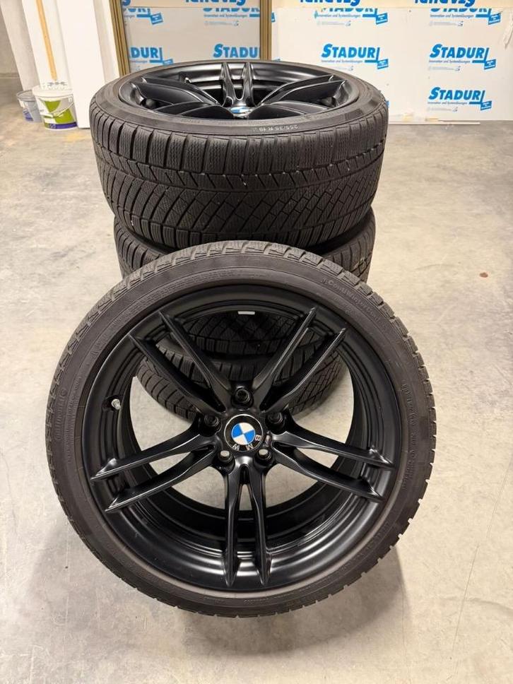 19 inch velg + winterband BMW M3/M4 style 641M, Auto-onderdelen, Banden en Velgen, Banden en Velgen, Winterbanden, 19 inch, 255 mm