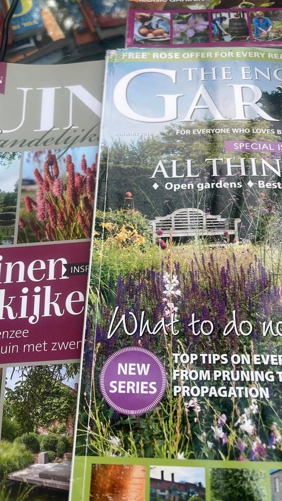 Engelse Home Tijdschriften - Tuin & Interieur, Boeken, Tijdschriften en Kranten, Zo goed als nieuw, Overige typen, Ophalen of Verzenden