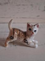 Vintage rode kat poes miniatuur letterbak beeldje, Ophalen of Verzenden, Gebruikt, Dier