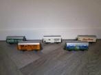 Marklin 4 koelwagons., Wisselstroom, Gebruikt, Wagon, Ophalen of Verzenden