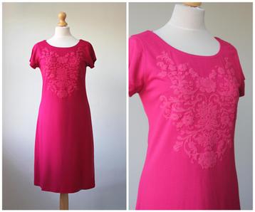 Le Pep - NIEUW / hele leuke jurk / fuchsia roze / maat M beschikbaar voor biedingen