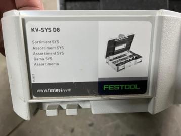 festool KV-SYS D8 Domino verbindsassortiment 576797  beschikbaar voor biedingen