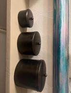Bepurehome Treasury storage tin dark brown set van 3, Ophalen of Verzenden, Gebruikt