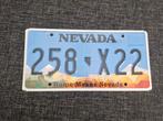 Nevada Kentekenplaat USA Nummerplaat nummerbord License VS, Ophalen of Verzenden, Gebruikt, Auto's