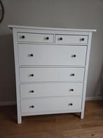 Hemnes witte ladekast- Stijlvolle Opbergruimte, Huis en Inrichting, Kasten | Dressoirs, Ophalen, 100 tot 150 cm, Zo goed als nieuw