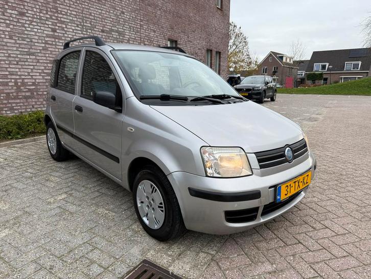 Fiat Panda 1.2 Dualogic 2007 Grijs automaat apk 12-2026 5drs, Auto's, Fiat, Bedrijf, Panda, ABS, Airbags, Boordcomputer, Centrale vergrendeling