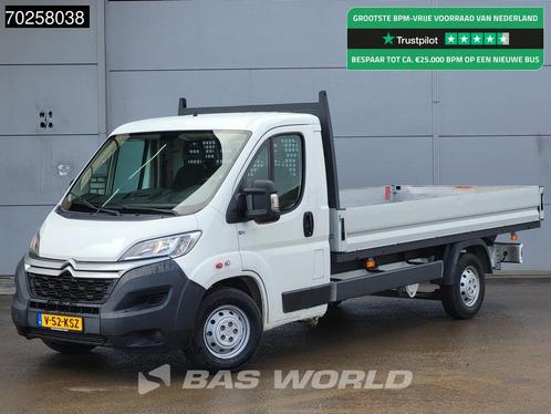 Citroën Jumper 130PK Open laadbak Euro6 Trekhaak APK 2-1-20, Auto's, Bestelauto's, Bedrijf, Te koop, Boordcomputer, Centrale vergrendeling