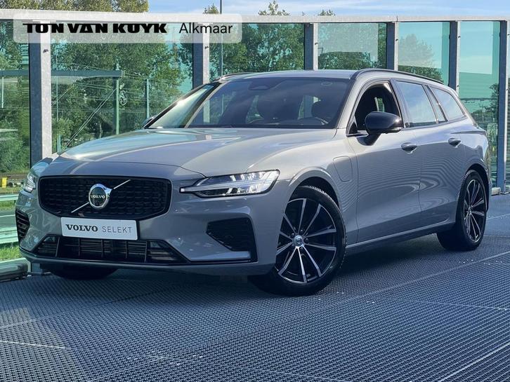 Volvo V60 2.0 T6 Plug-in hybrid AWD Plus Dark PHEV Automaat,, Auto's, Volvo, Bedrijf, Te koop, V60, 360° camera, 4x4, ABS, Achteruitrijcamera