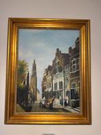 Klassiek Schilderij met Goudkleurige Lijst, Antiek en Kunst, Kunst | Schilderijen | Klassiek, Ophalen