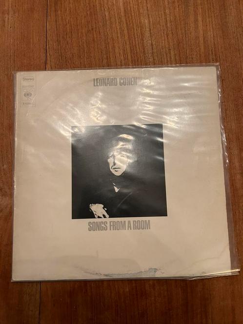 Elpee Leonard Cohen-Songs from a room 1969, Cd's en Dvd's, Vinyl | Pop, Gebruikt, 1960 tot 1980, 12 inch, Ophalen of Verzenden