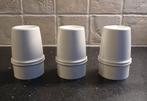 Tupperware eierdopjes met warmhouddop 3 stuks, Huis en Inrichting, Keuken | Tupperware, Ophalen of Verzenden, Zo goed als nieuw