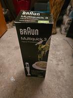 Braun Multiquick 3 Handprocessor - Nieuw in doos!, Ophalen of Verzenden, Nieuw