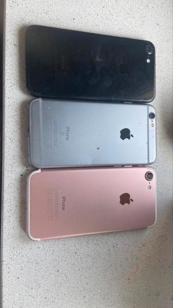 Iphone 7,6 en nog een 7 beschikbaar voor biedingen