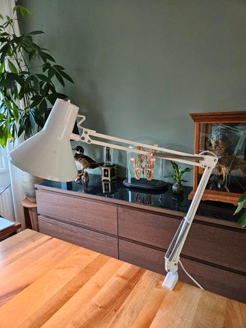 Vintage HCF Denmark bureaulamp / architectenlamp / klemlamp beschikbaar voor biedingen