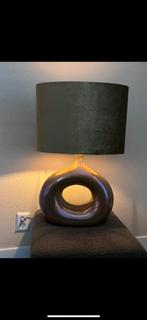 Mooie design lamp incl kap gekocht bij het nijhof, Huis en Inrichting, 50 tot 75 cm, Metaal, Ophalen of Verzenden, Zo goed als nieuw