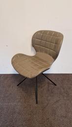 Set van 6 eetkamerstoelen grijs, Ophalen, Zo goed als nieuw, Grijs