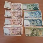 Oude Poolse bankbiljetten uit de jaren tachtig., Ophalen of Verzenden, Polen, Los biljet