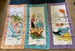 3 retro badlakens van Suske en Wiske, Verzamelen, Stripfiguren, Ophalen of Verzenden, Suske en Wiske, Zo goed als nieuw, Overige typen