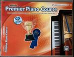 Alfred’s Premier Piano Course 1A ZGAN +CD, Ophalen of Verzenden, Zo goed als nieuw