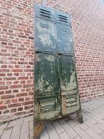 Stalen lockerkast locker Belgisch leger 1930's, Ophalen of Verzenden, Zo goed als nieuw